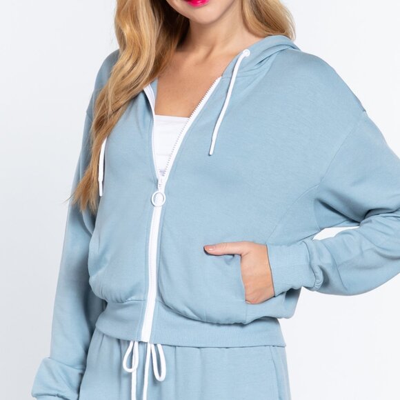 Fleece French Terry Jacket - Picture 4 of 5